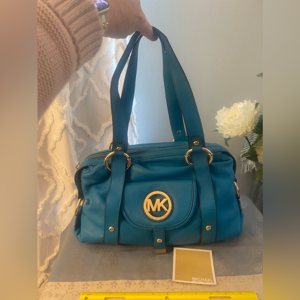 Michael Kors Blue leather bag